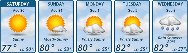 5-Day Forecast