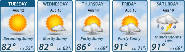 5-Day Forecast