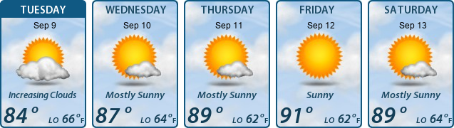 5-Day Forecast