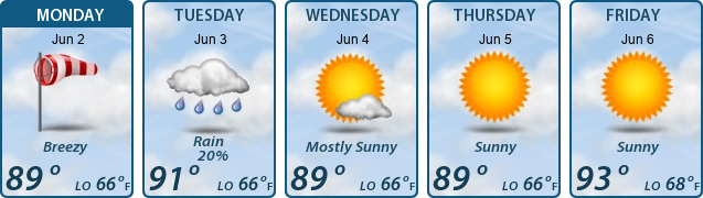 5-Day Forecast