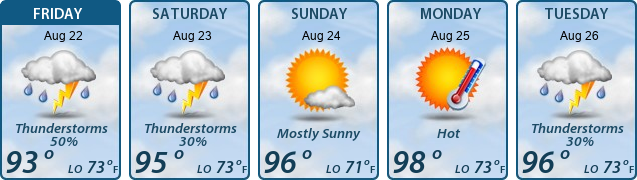 5-Day Forecast
