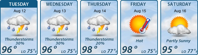 5-Day Forecast