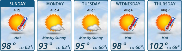 5-Day Forecast