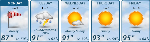 5-Day Forecast