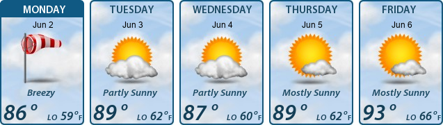 5-Day Forecast