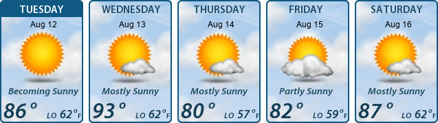 5-Day Forecast