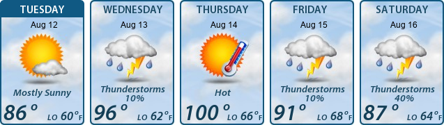 5-Day Forecast