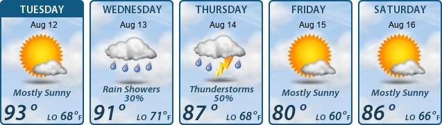 5-Day Forecast