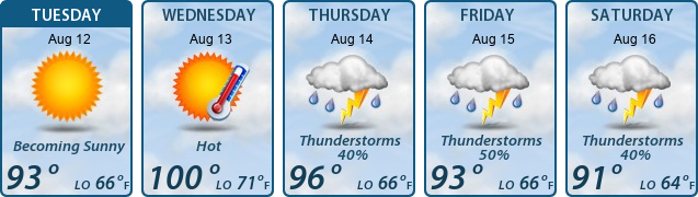 5-Day Forecast