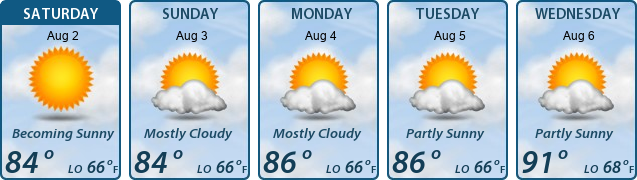 5-Day Forecast
