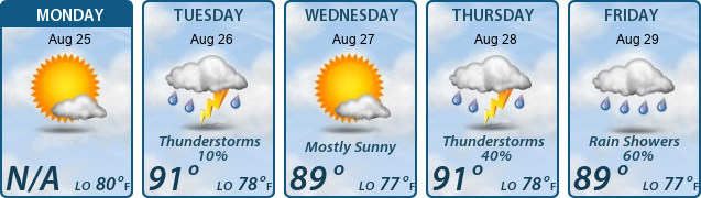 5-Day Forecast