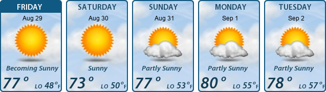 5-Day Forecast
