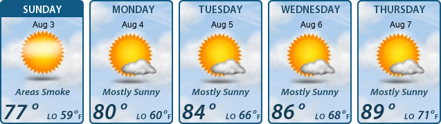 5-Day Forecast