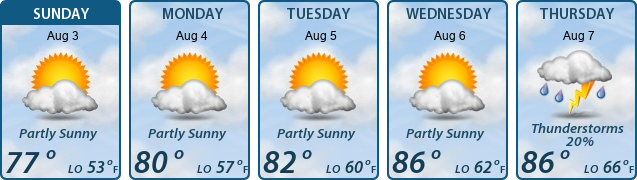 5-Day Forecast