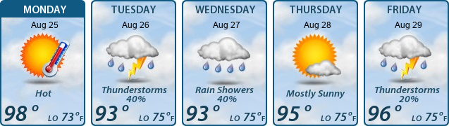 5-Day Forecast