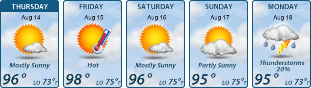 5-Day Forecast