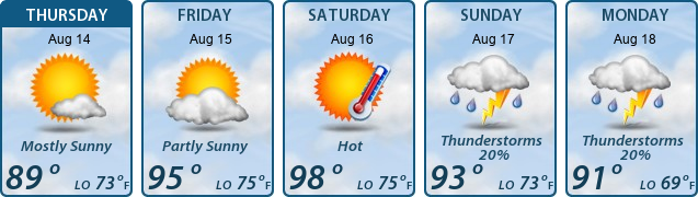 5-Day Forecast