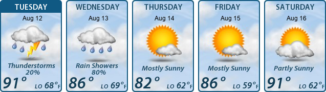 5-Day Forecast
