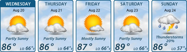 5-Day Forecast