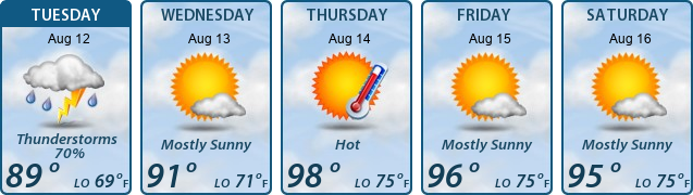 5-Day Forecast