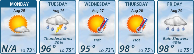5-Day Forecast