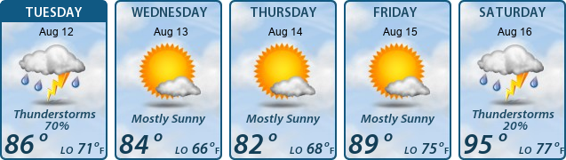 5-Day Forecast