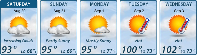 5-Day Forecast